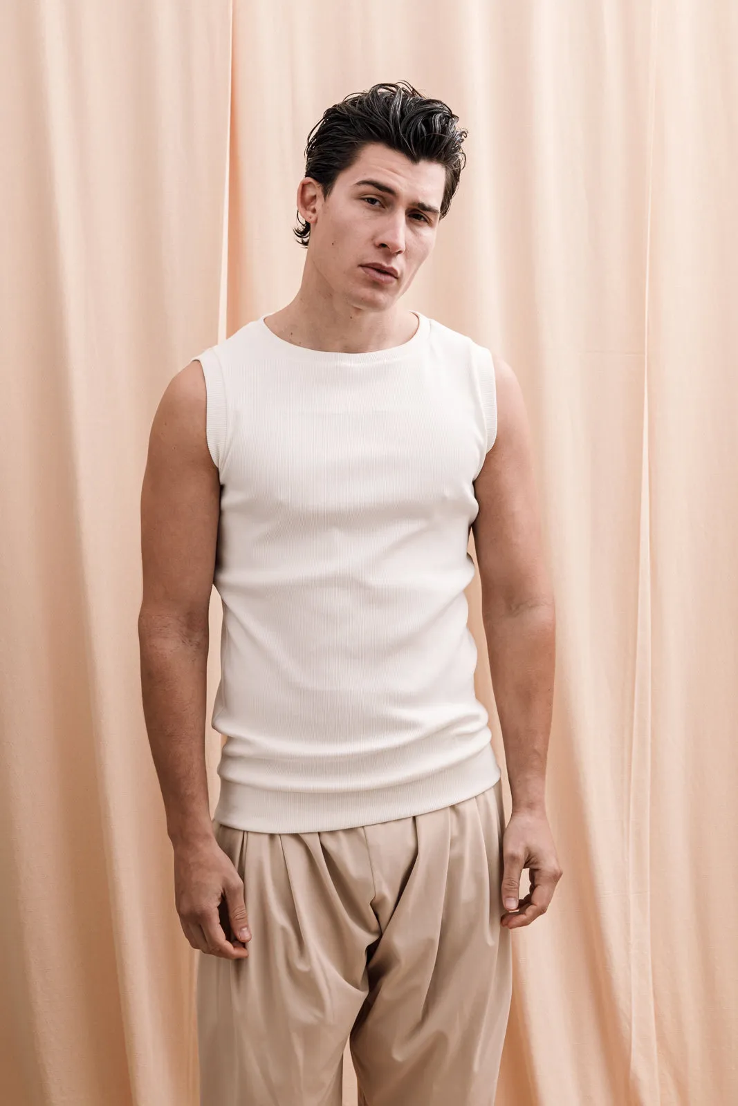 Coastal Tank Top White