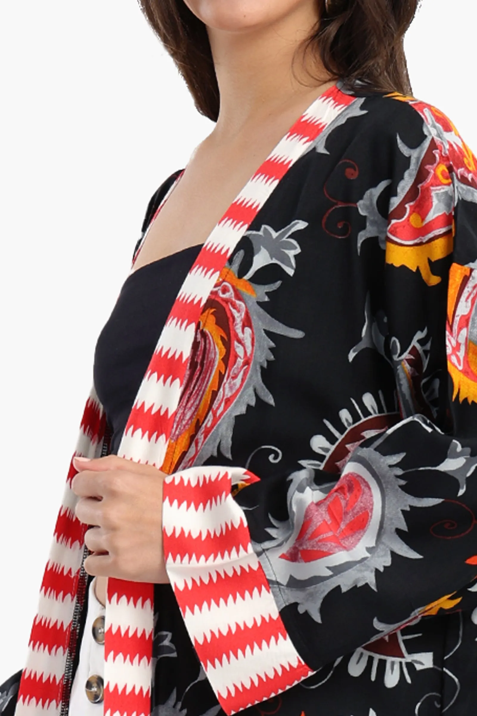 Colored Viscose Kimono