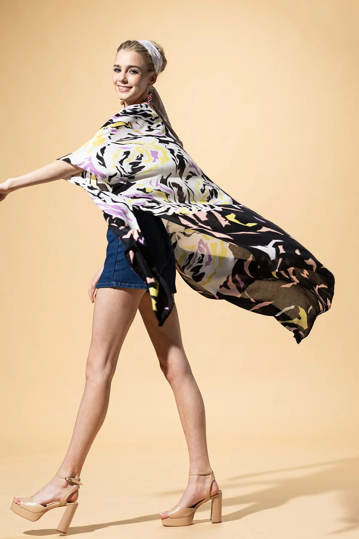 Confetti Bloom Kimono