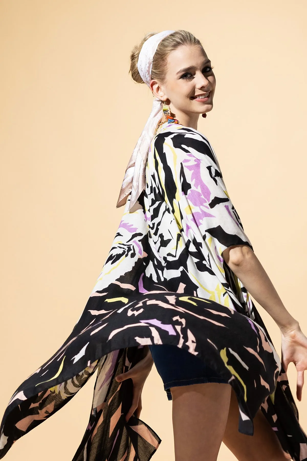 Confetti Bloom Kimono
