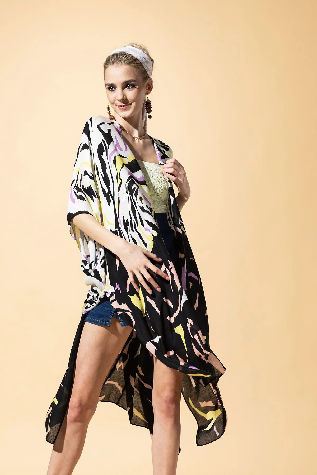 Confetti Bloom Kimono
