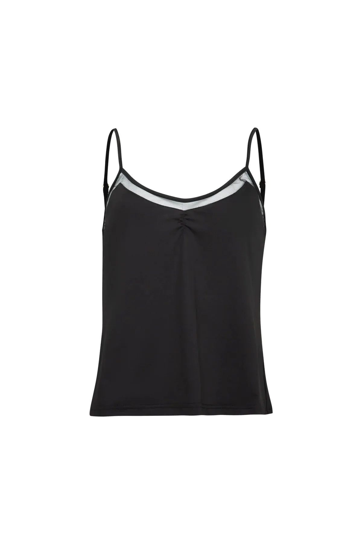 COOP BY TRELISE COOPER HEART & CAMISOLE CAMI BLACK