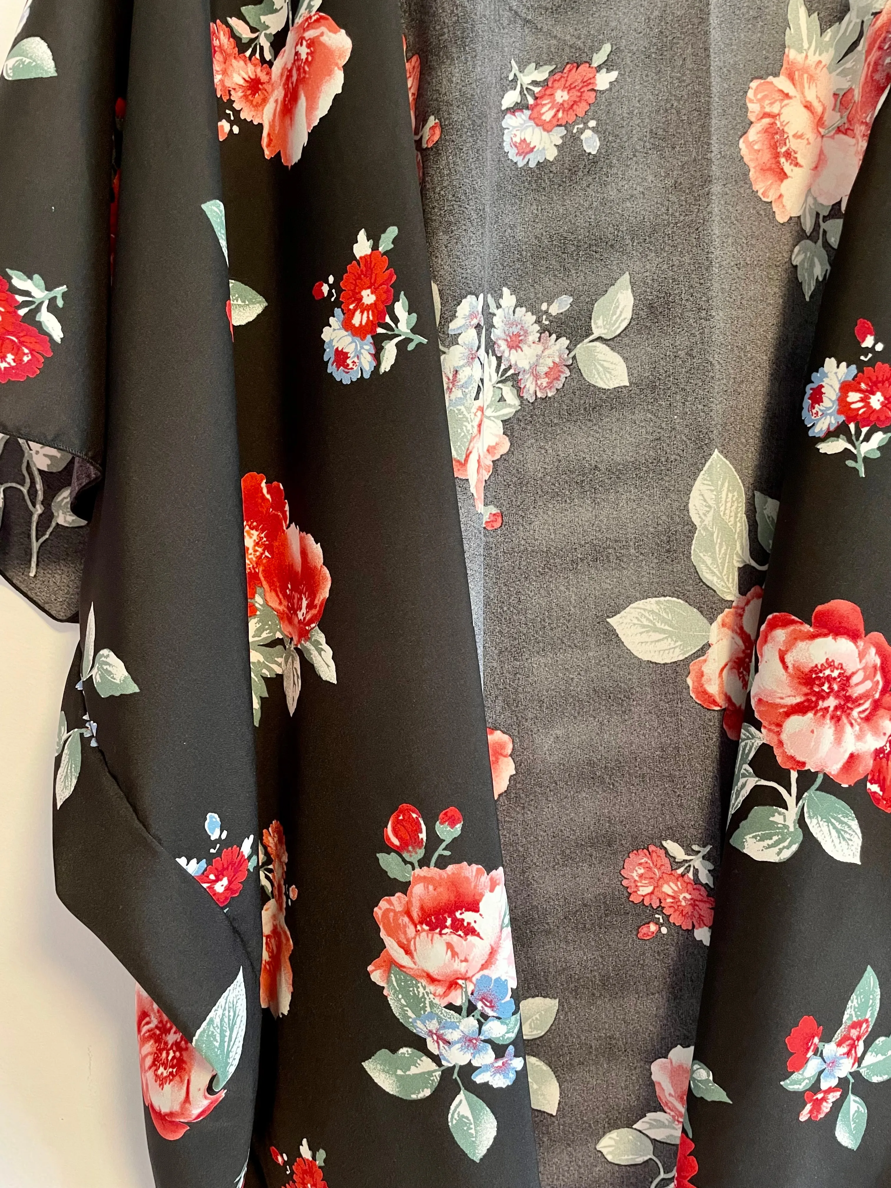 Coral Peony Kimono