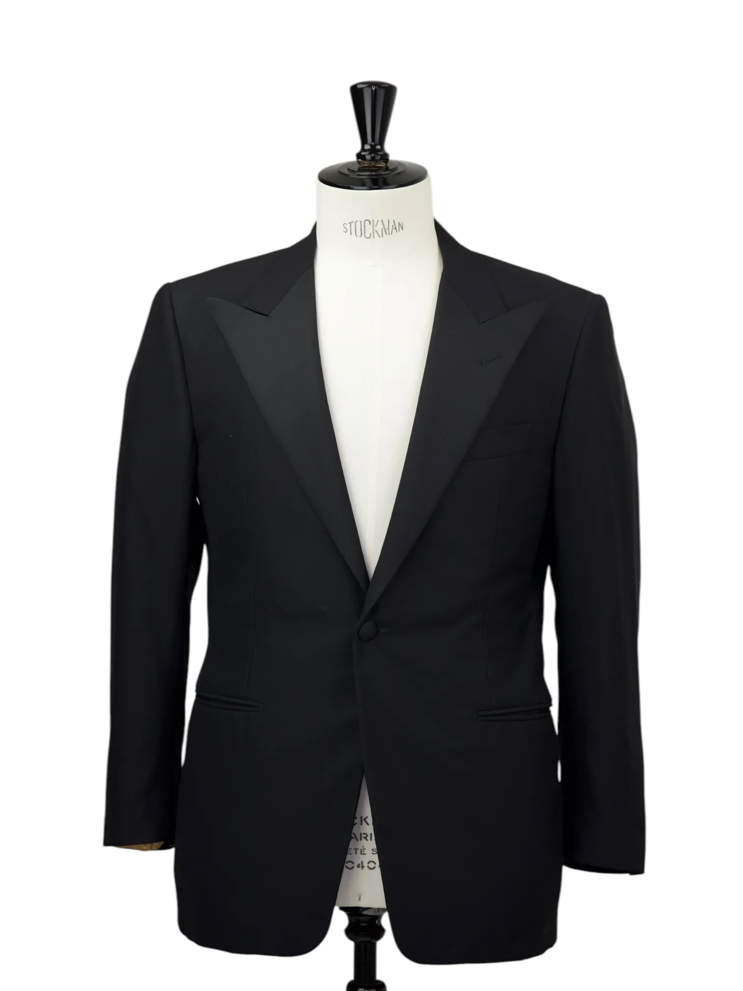 Corneliani Black Super 140's Tuxedo Jacket