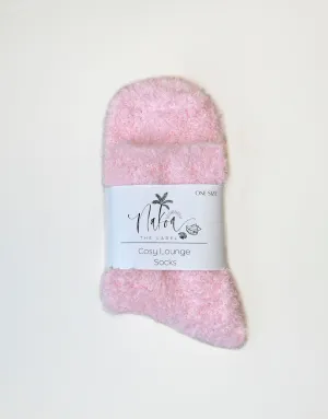 Cosy Lounge Socks - Aspen - Light Pink