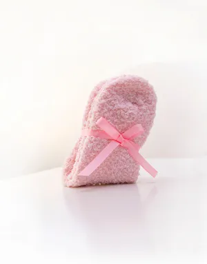 Cosy Lounge Socks - Baby Pink