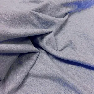 Cosy Melange Sweatshirting - Blue