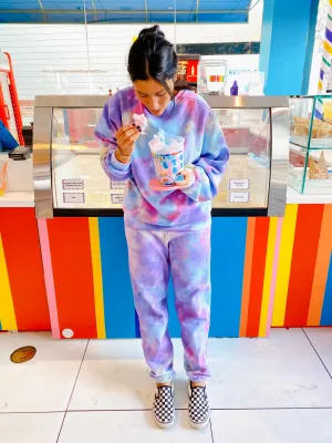 Cotton Candy Tie Dye Loungewear Set