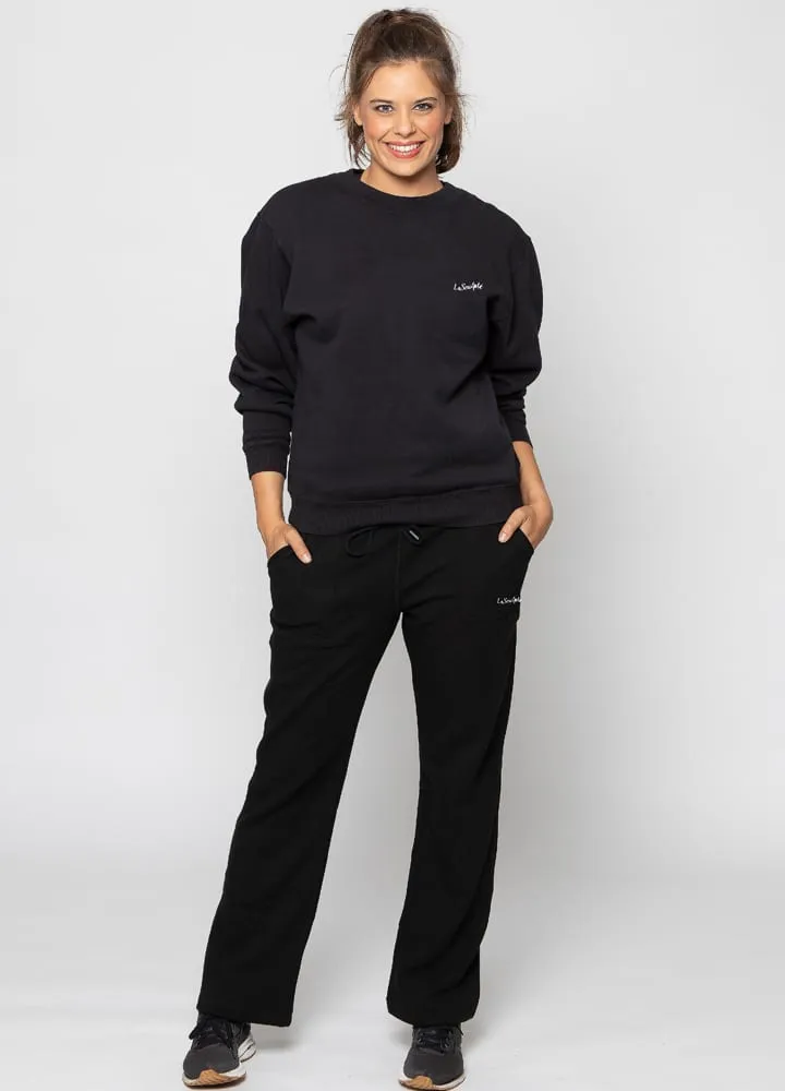 Crew Neck Fleece Sweatshirt