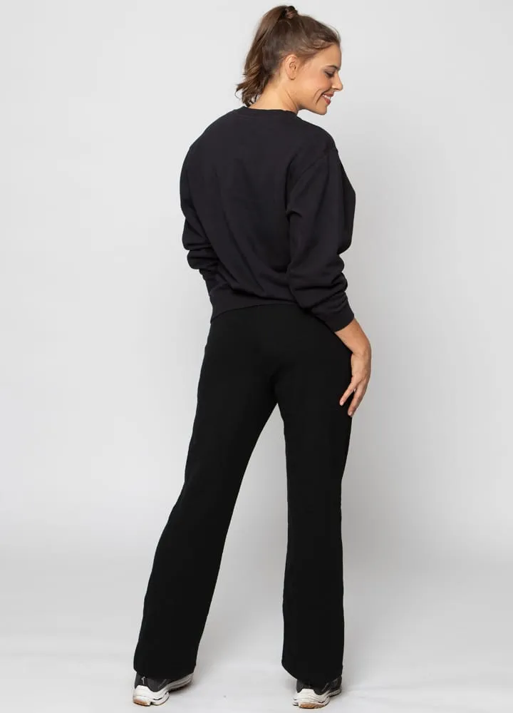 Crew Neck Fleece Sweatshirt