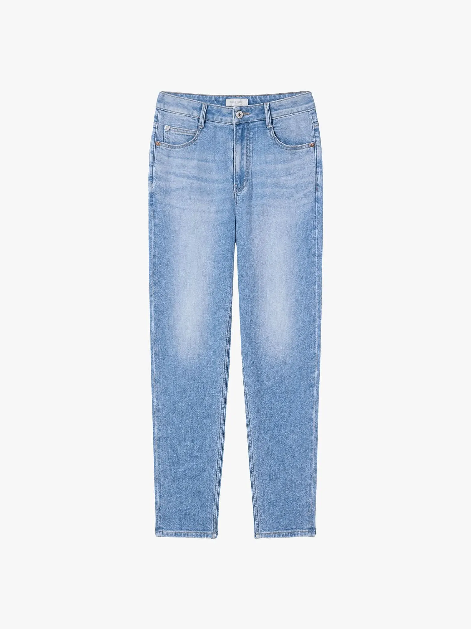 Cropped Carrot Jeans-VICKI