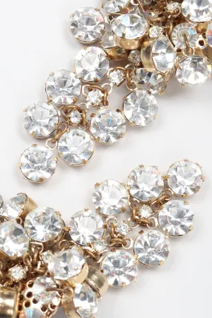 Crystal Cluster Earrings