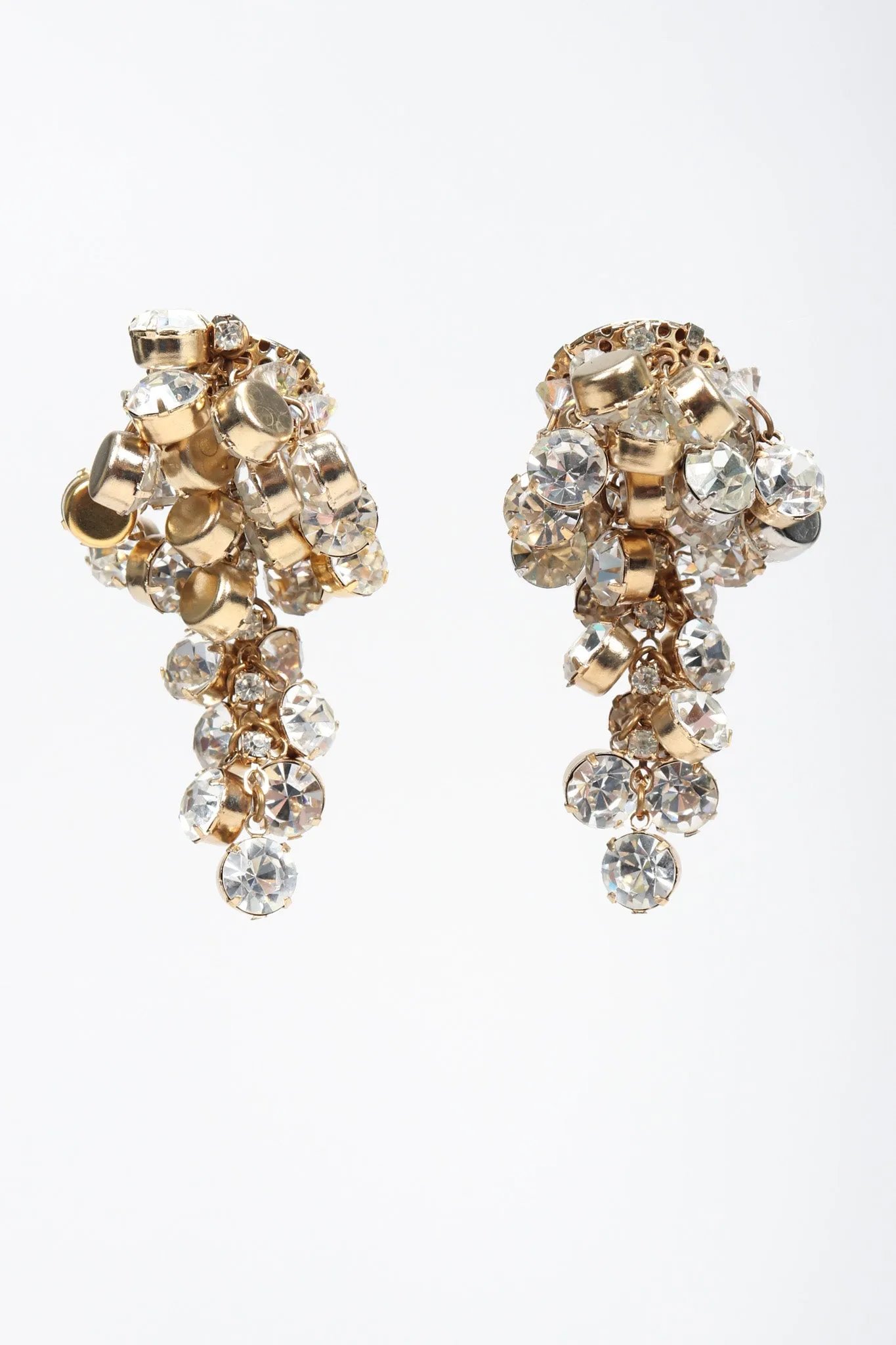 Crystal Cluster Earrings