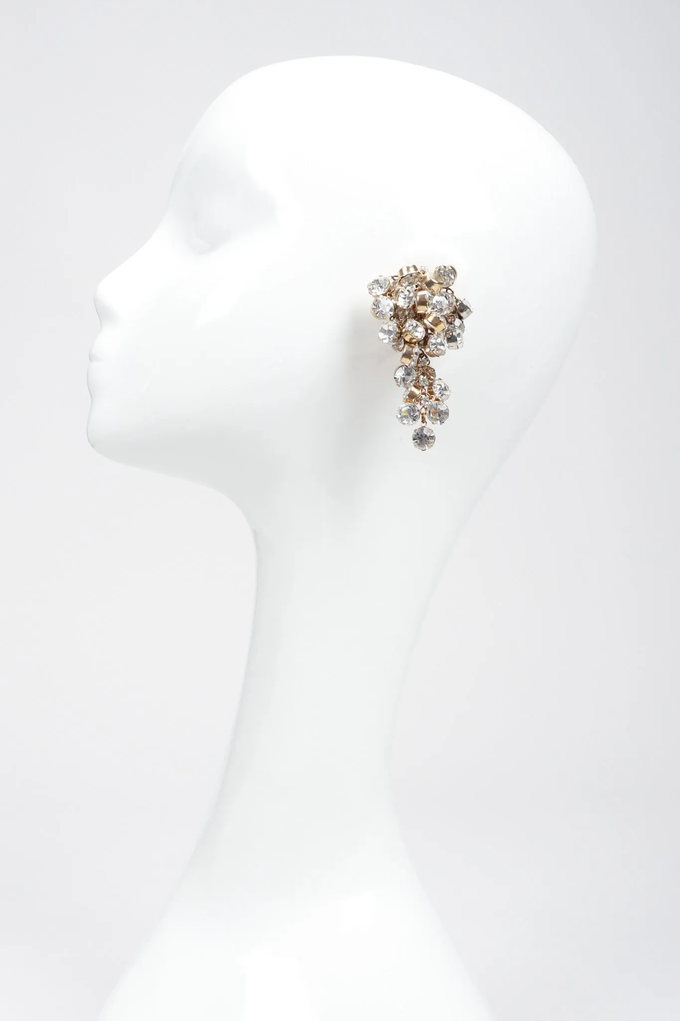 Crystal Cluster Earrings