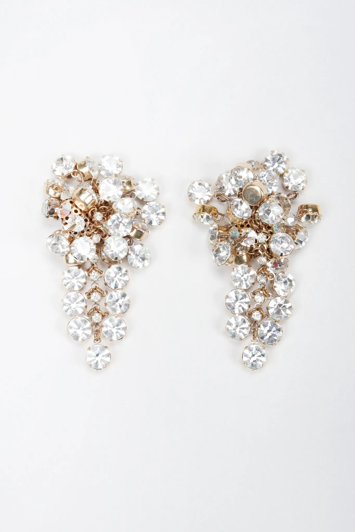 Crystal Cluster Earrings