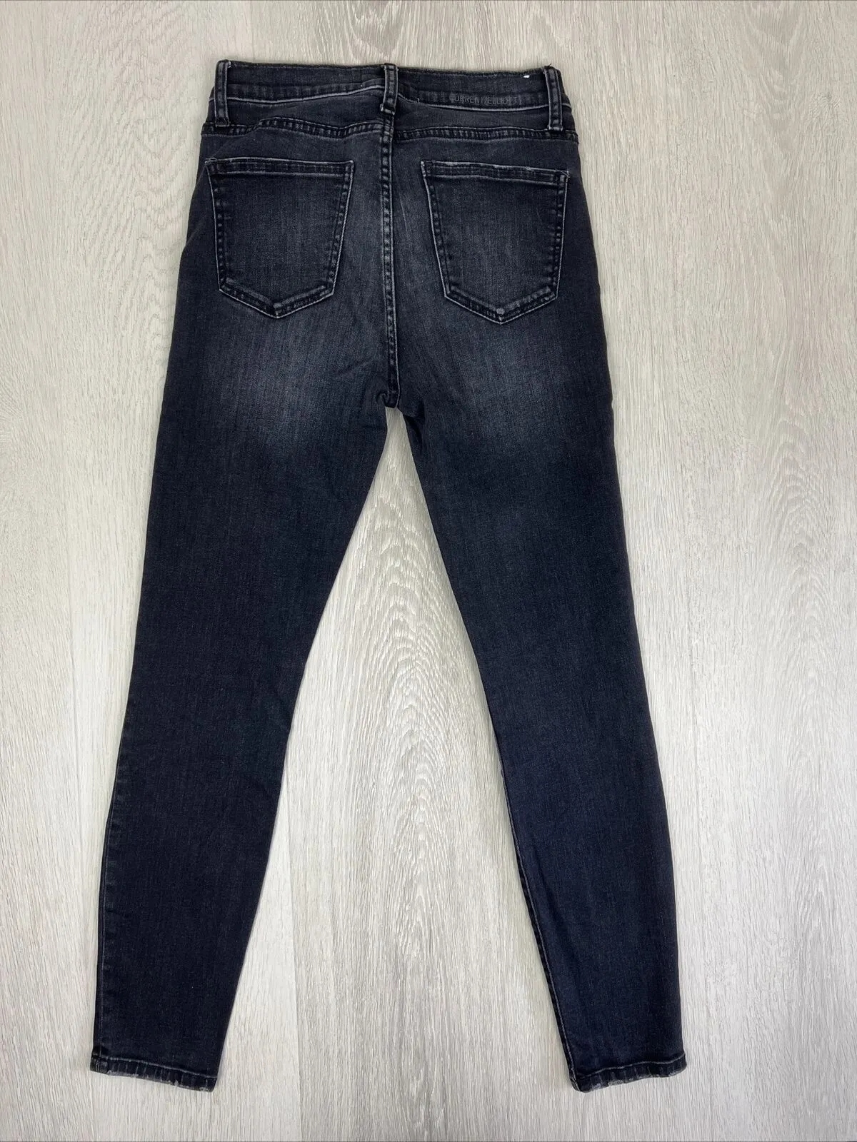 Current Elliot Womens Black Skinny Jeans Size 26