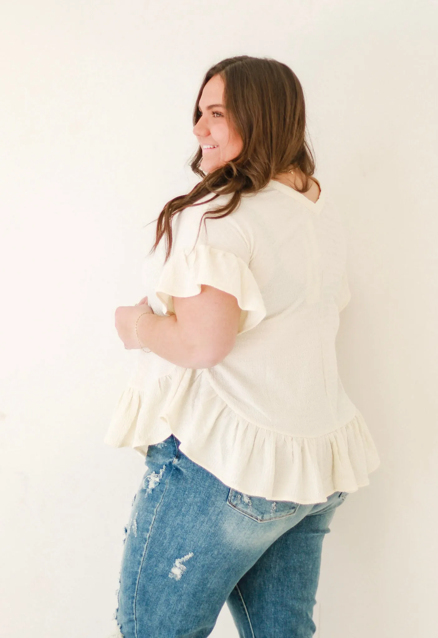 Cute as a Button Top