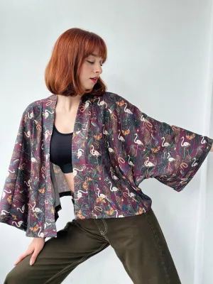 Dance of Purple Bat Model Mini Kimono