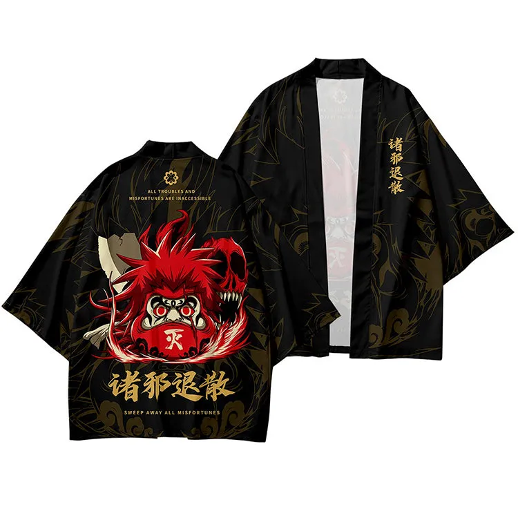 Daruma Warrior Kimono Shirt