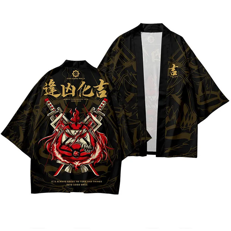 Daruma Warrior Kimono Shirt