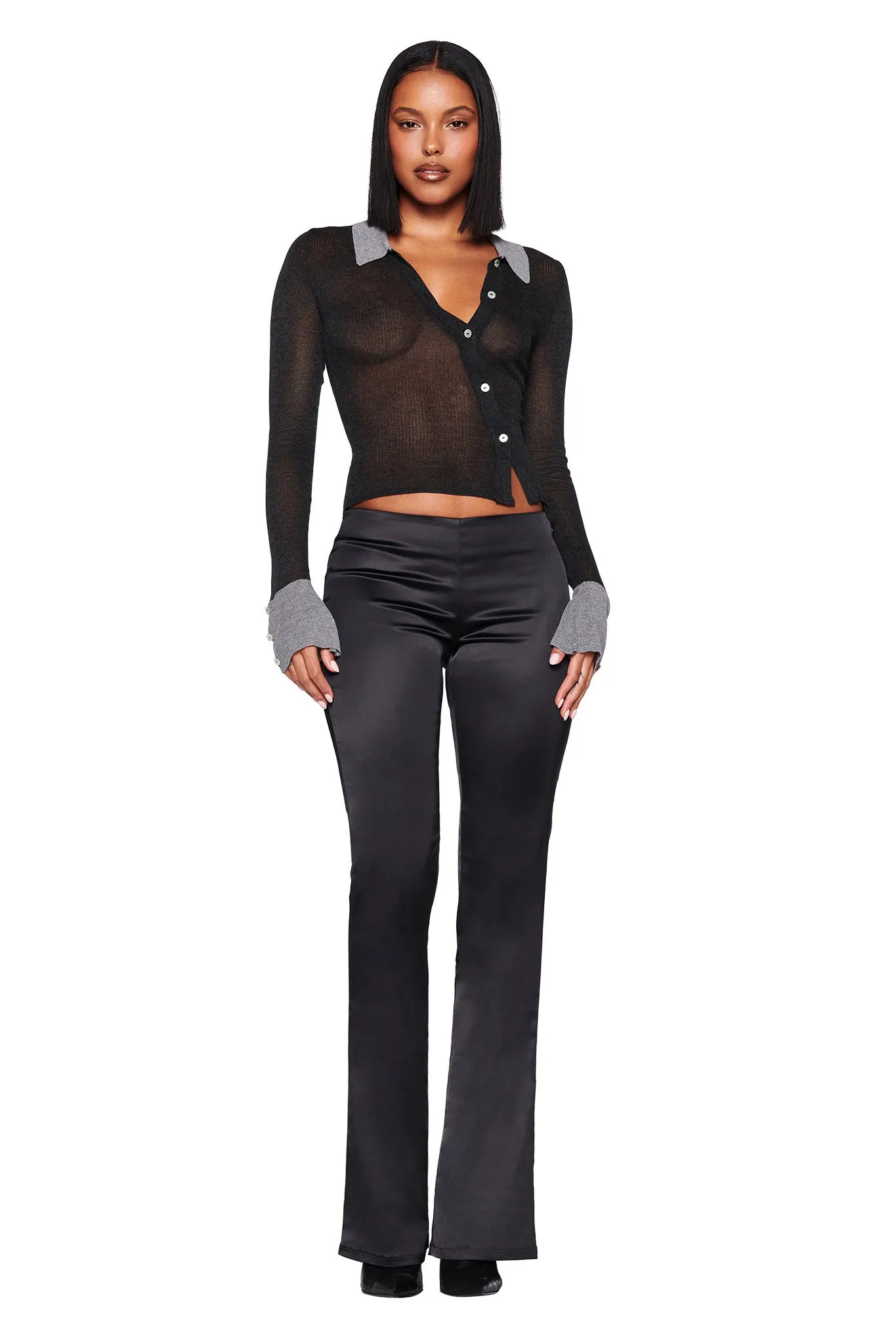 DAVINA TOP - BLACK