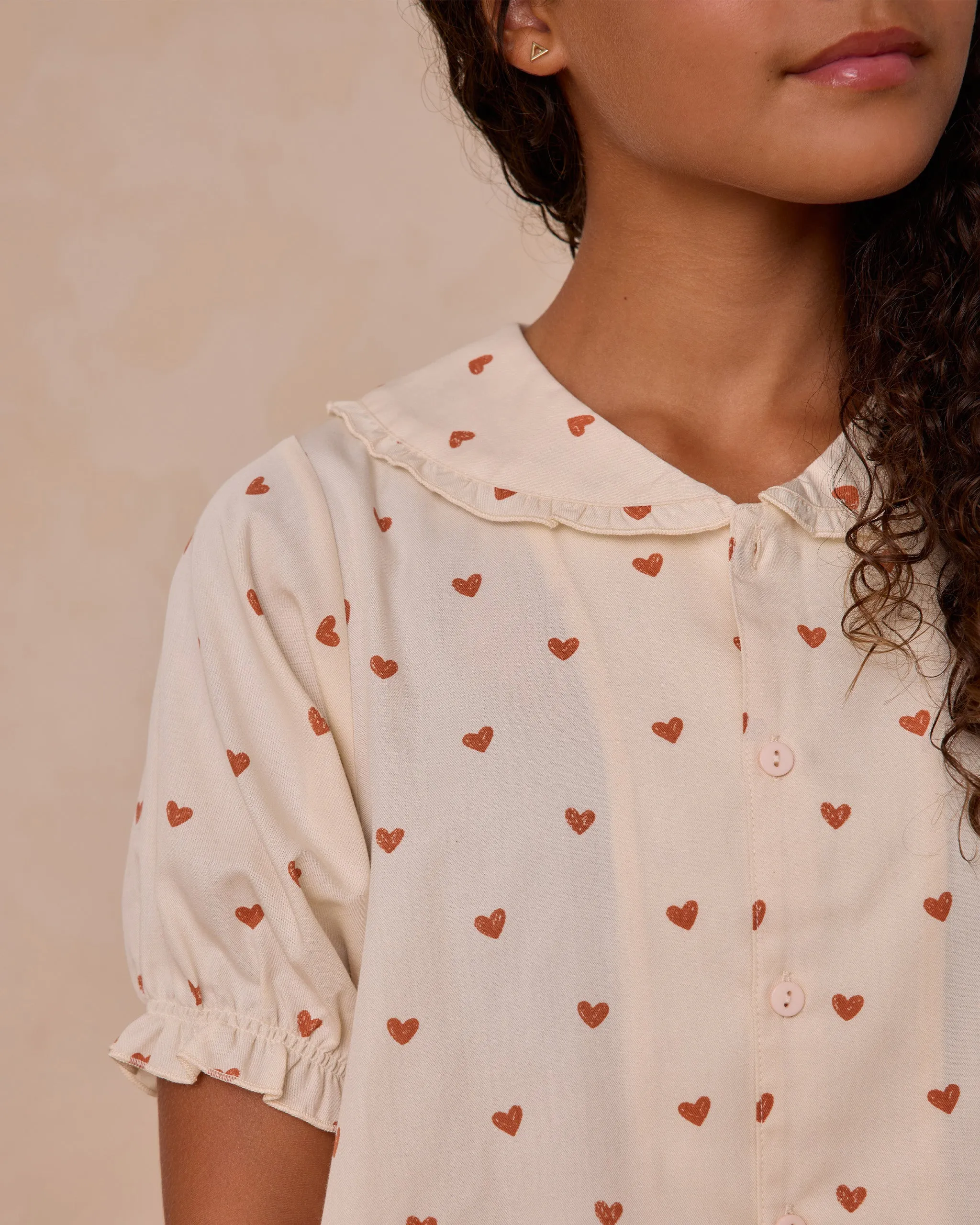 Delilah Pajama Set || Hearts**