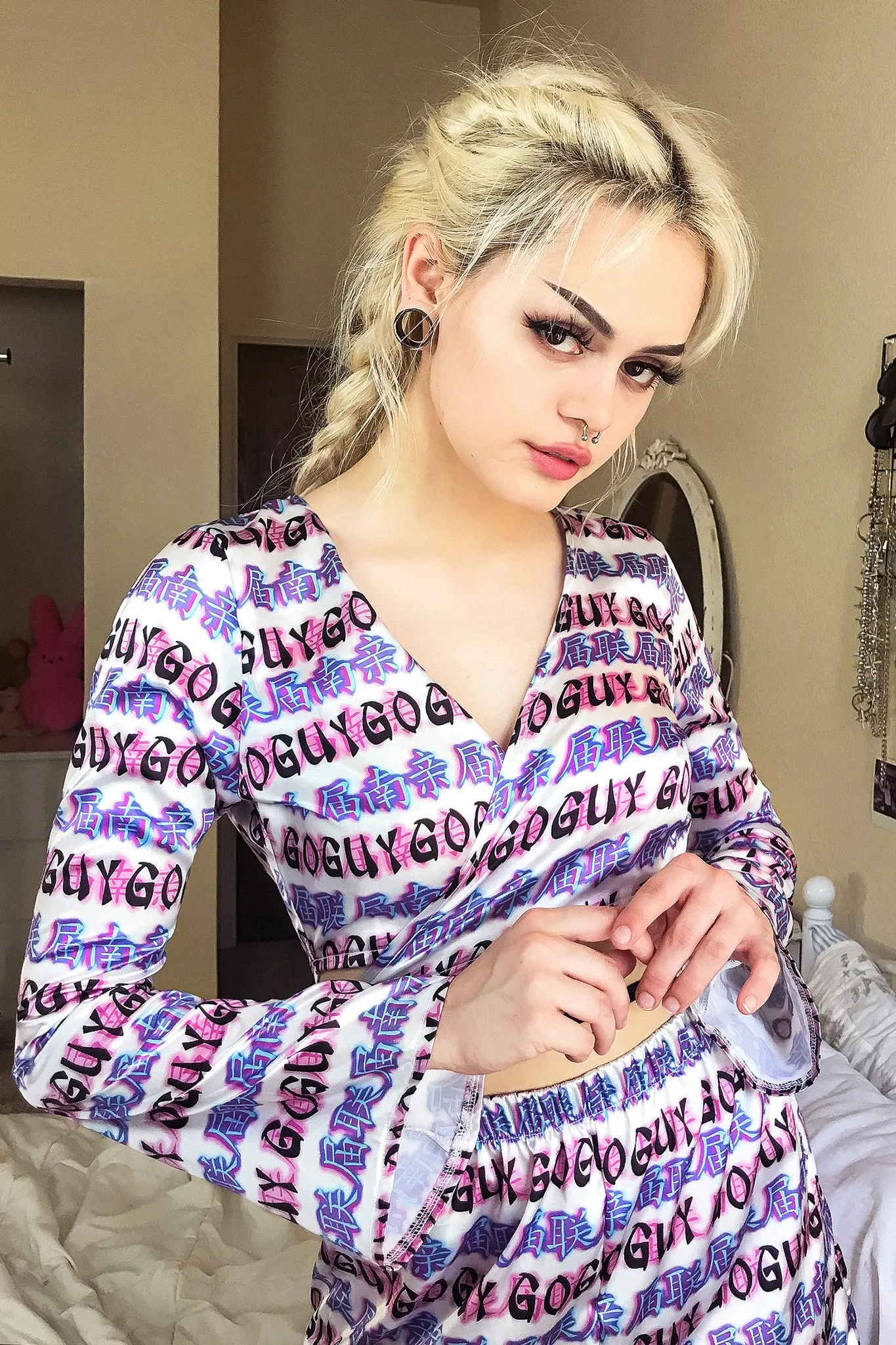 Delusion Crop Kimono
