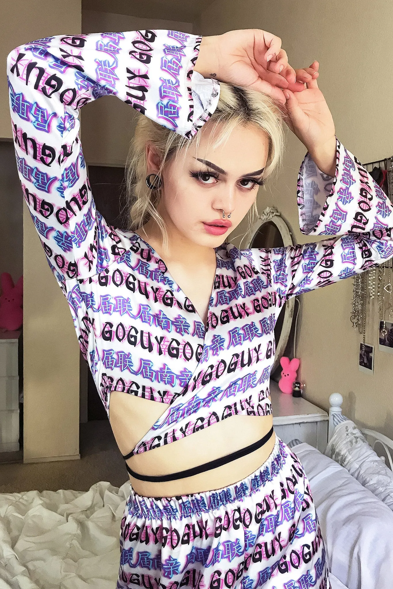 Delusion Crop Kimono