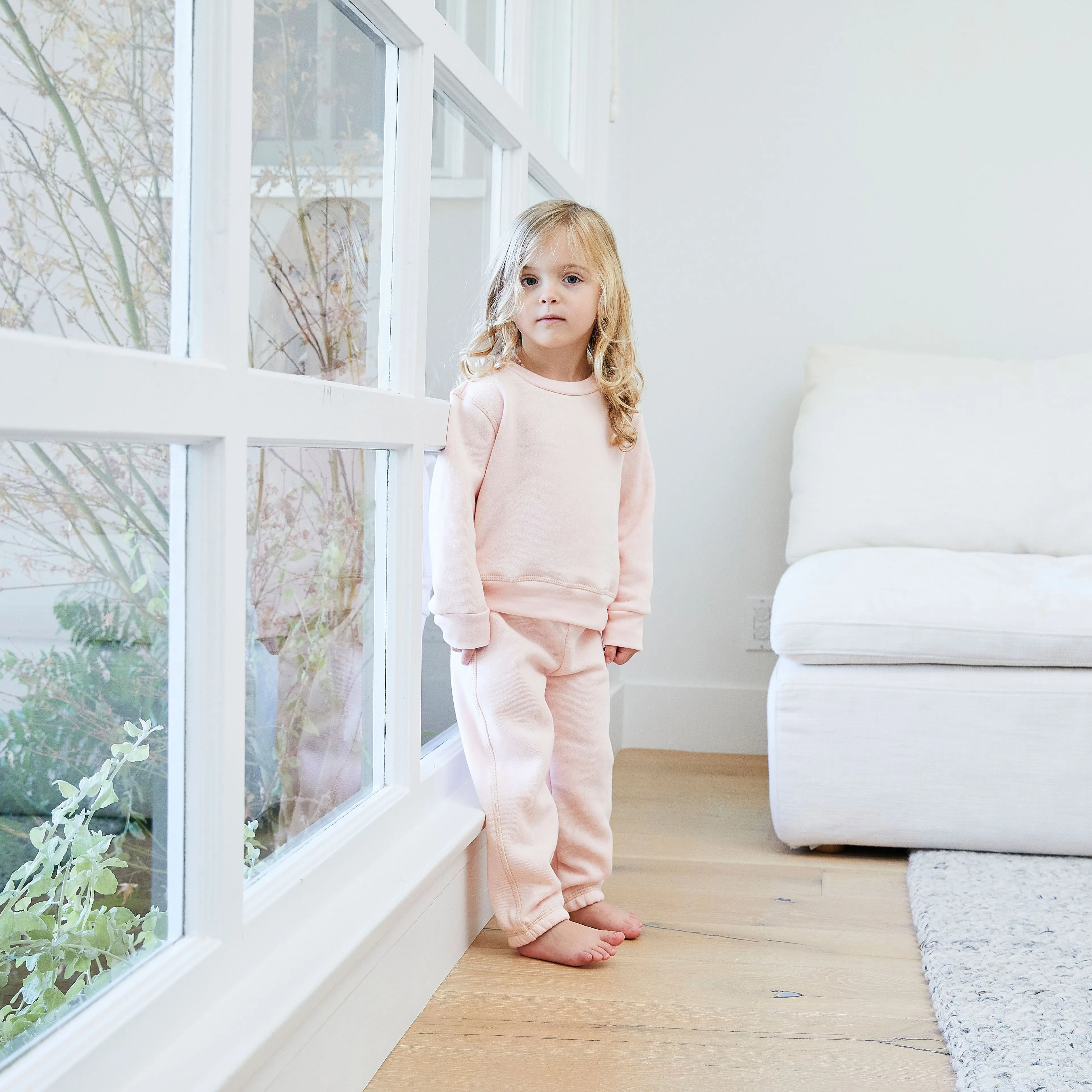 Eco-Fleece Sweatshirt and Sweatpant Loungewear Sets