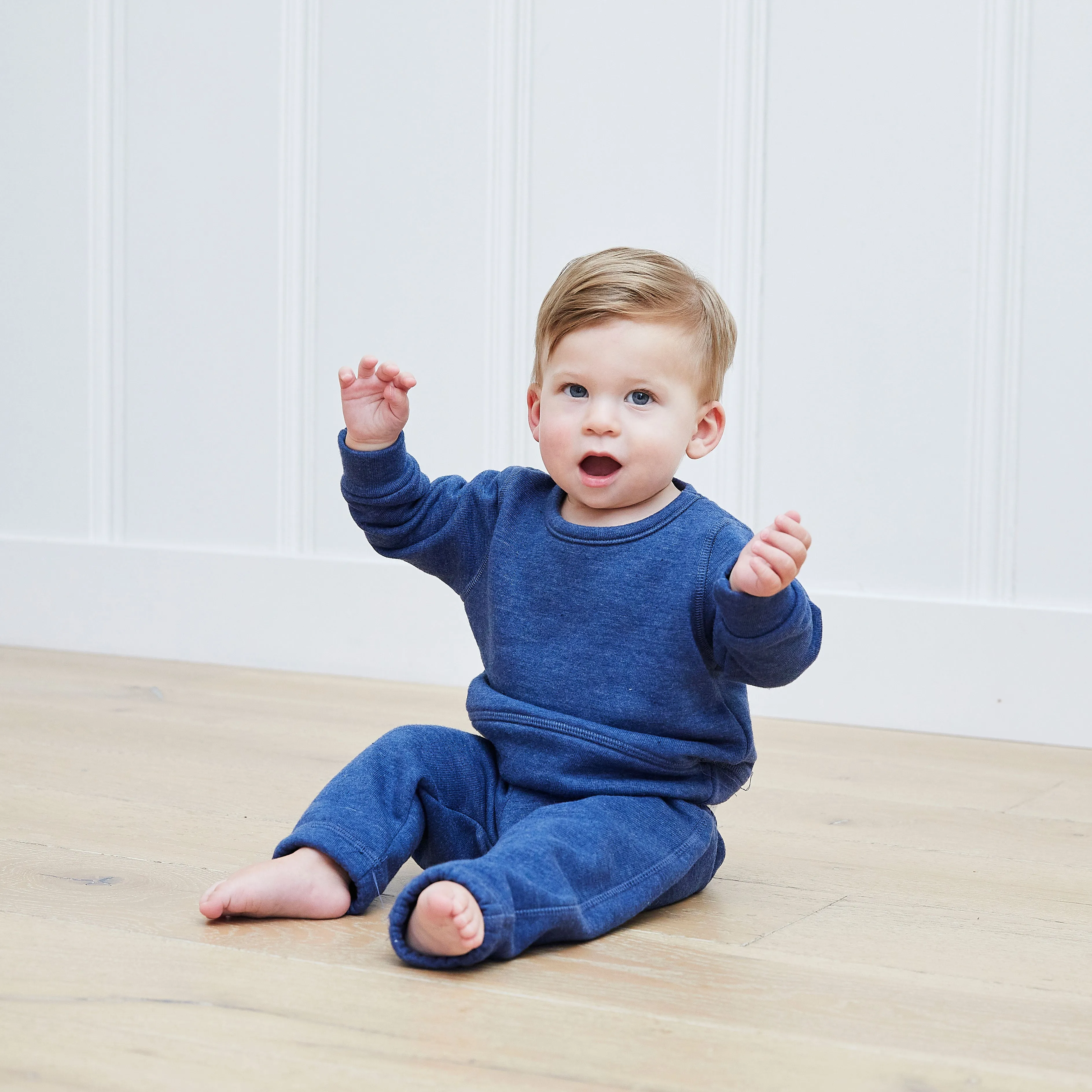 Eco-Fleece Sweatshirt and Sweatpant Loungewear Sets