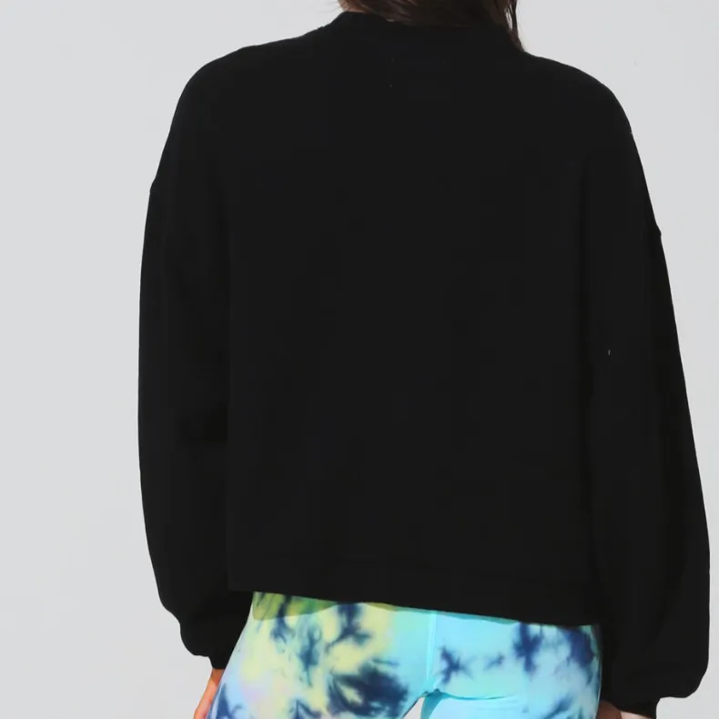 Electric & Rose Betty Sweatshirt Onyx Black