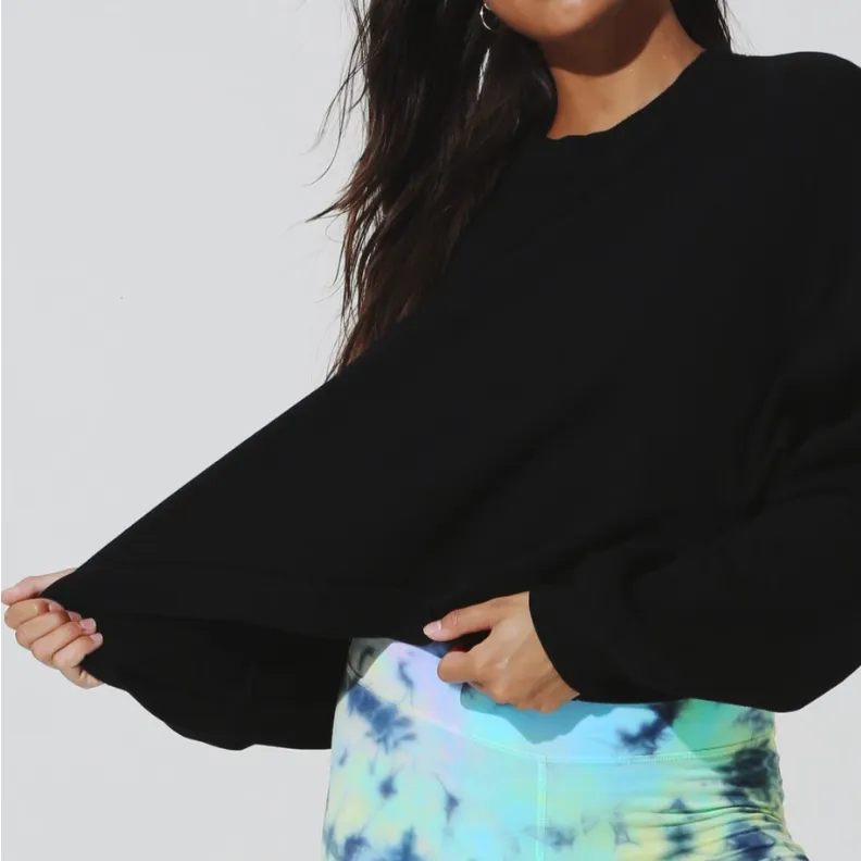 Electric & Rose Betty Sweatshirt Onyx Black