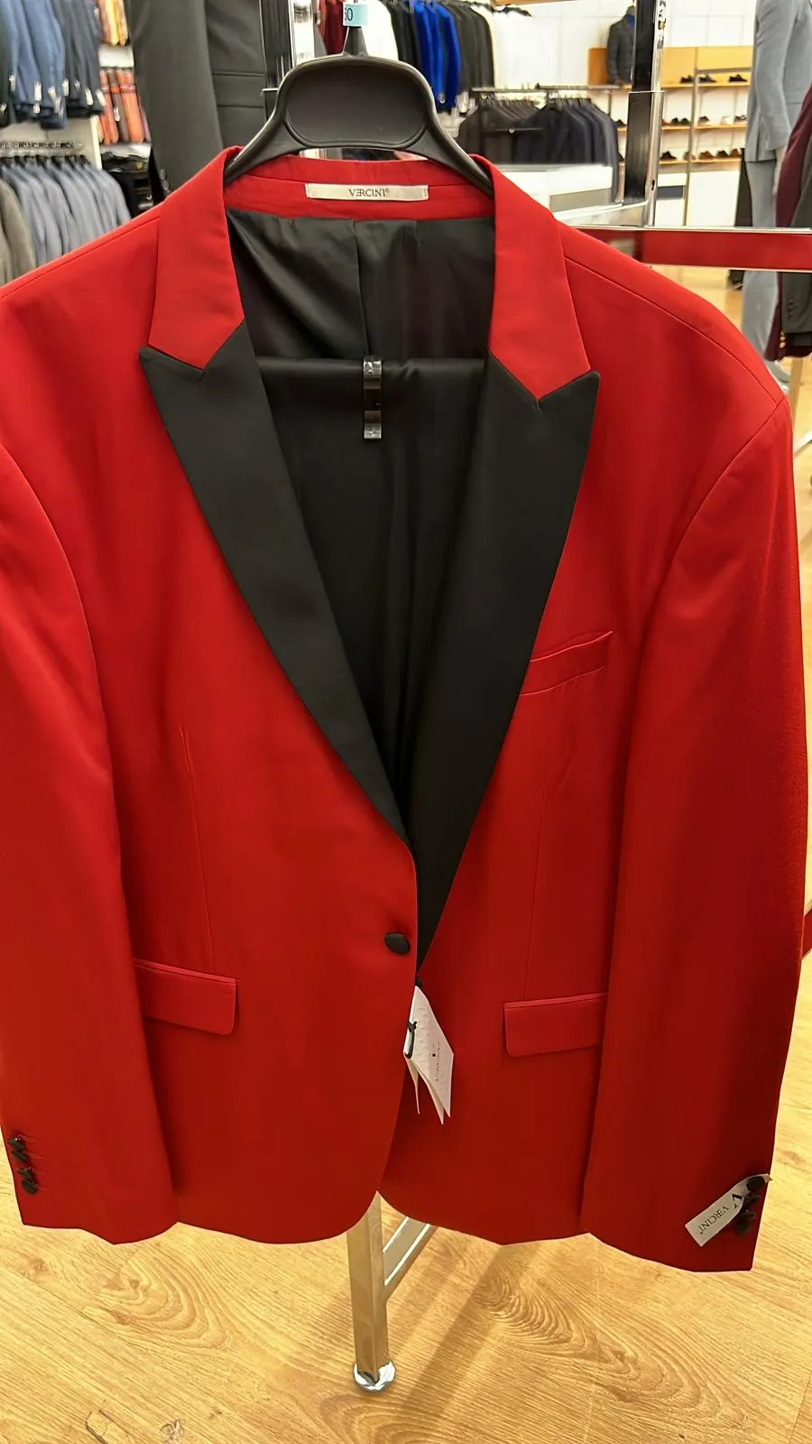 Elegant 2-Piece Suit Tuxedo – Available in Green, Beige, and Red