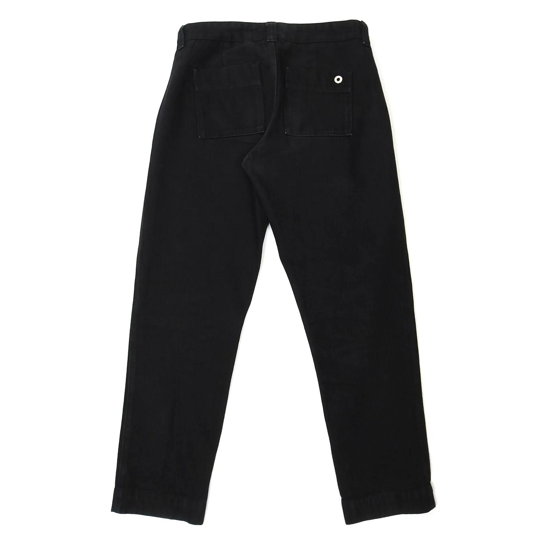 Etudes Black Pleated Jeans Size 48