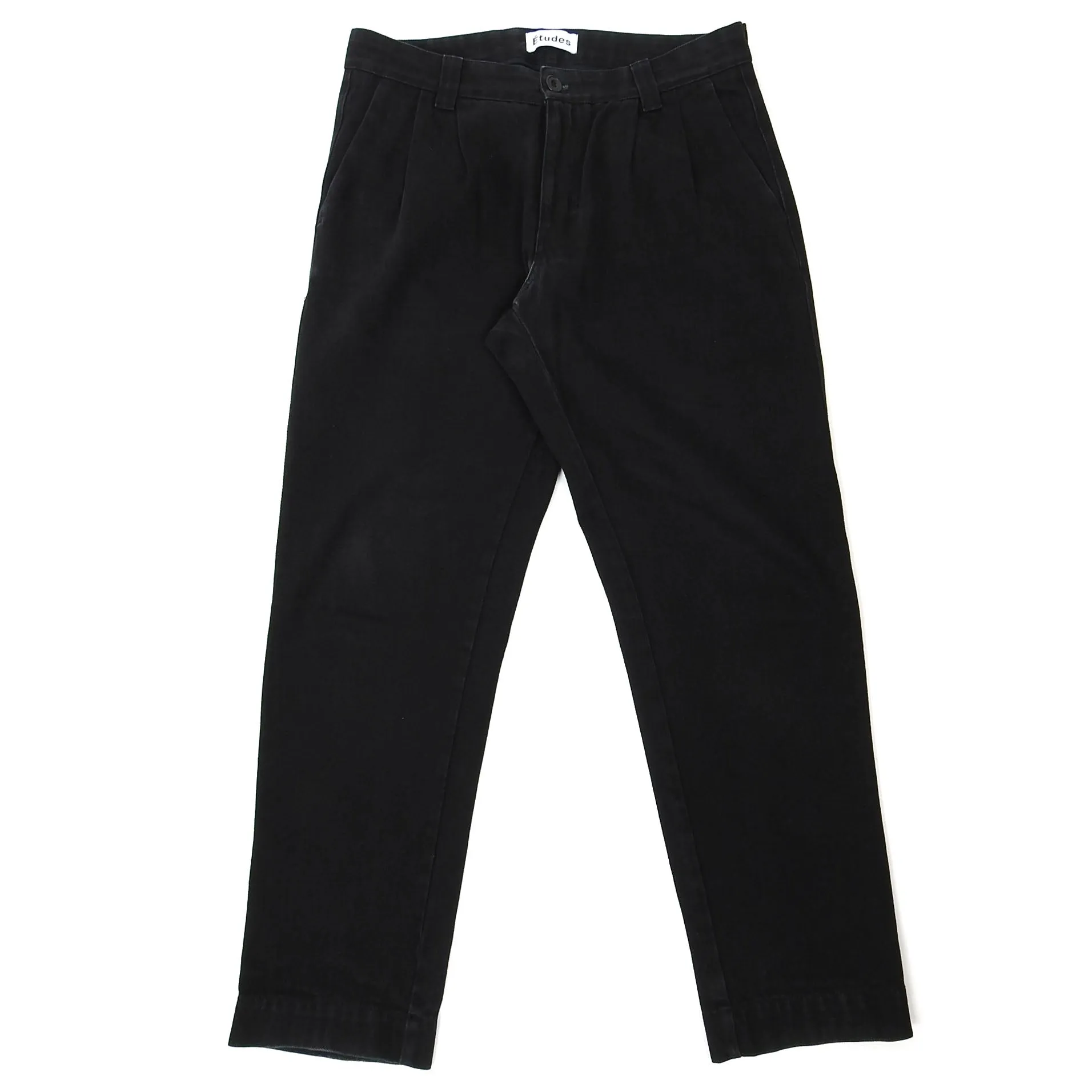 Etudes Black Pleated Jeans Size 48
