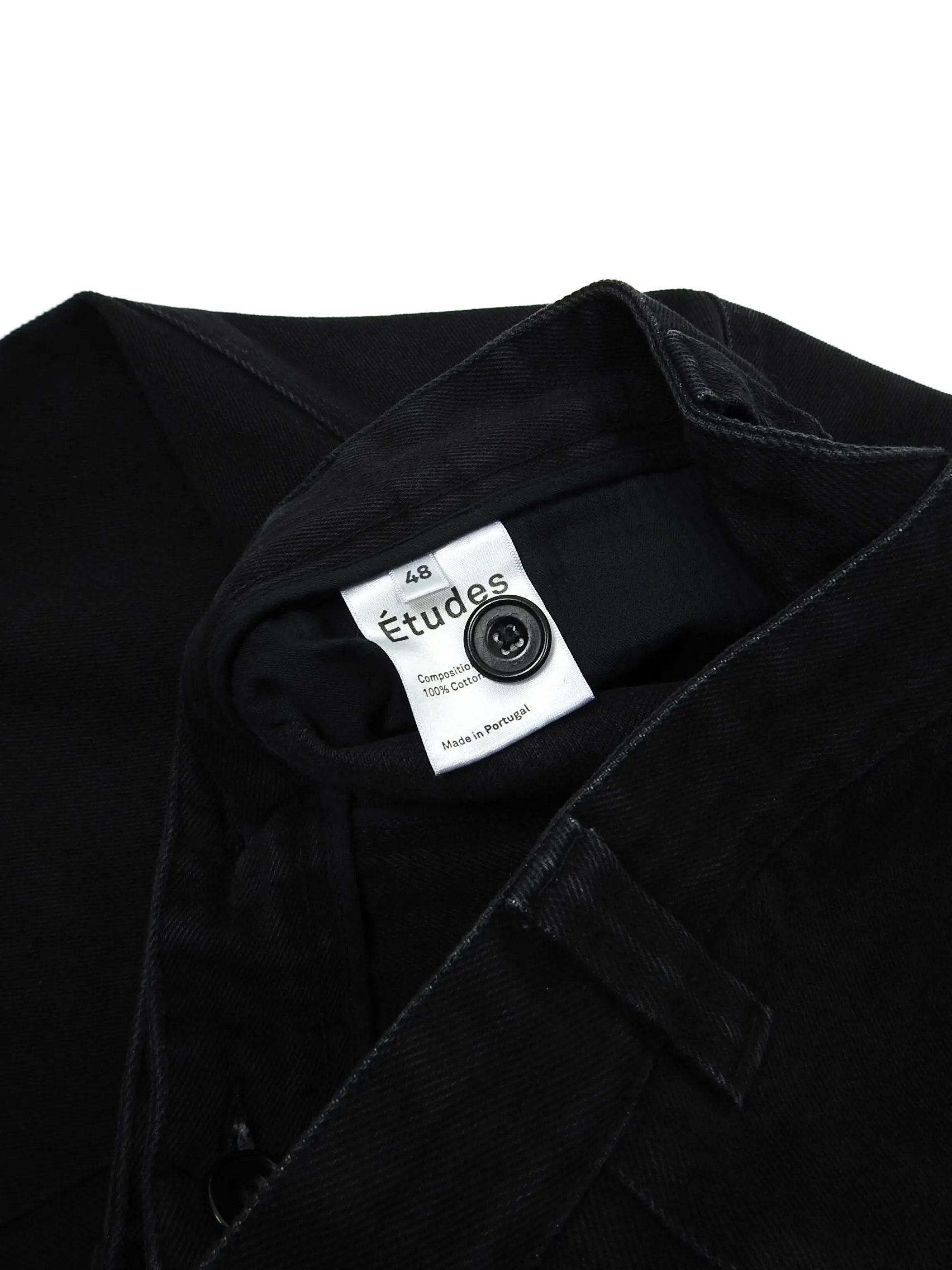 Etudes Black Pleated Jeans Size 48