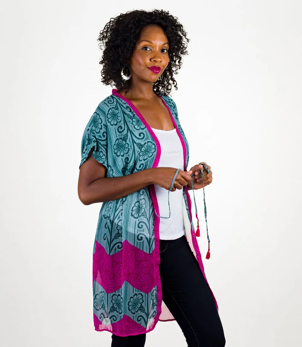 Farha Longline Kimono - Assorted