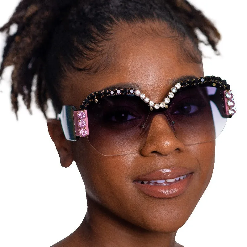 Fete Rhinestone Sunglasses (2 Colors)