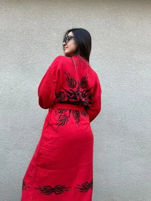 Fire Kimono Robe
