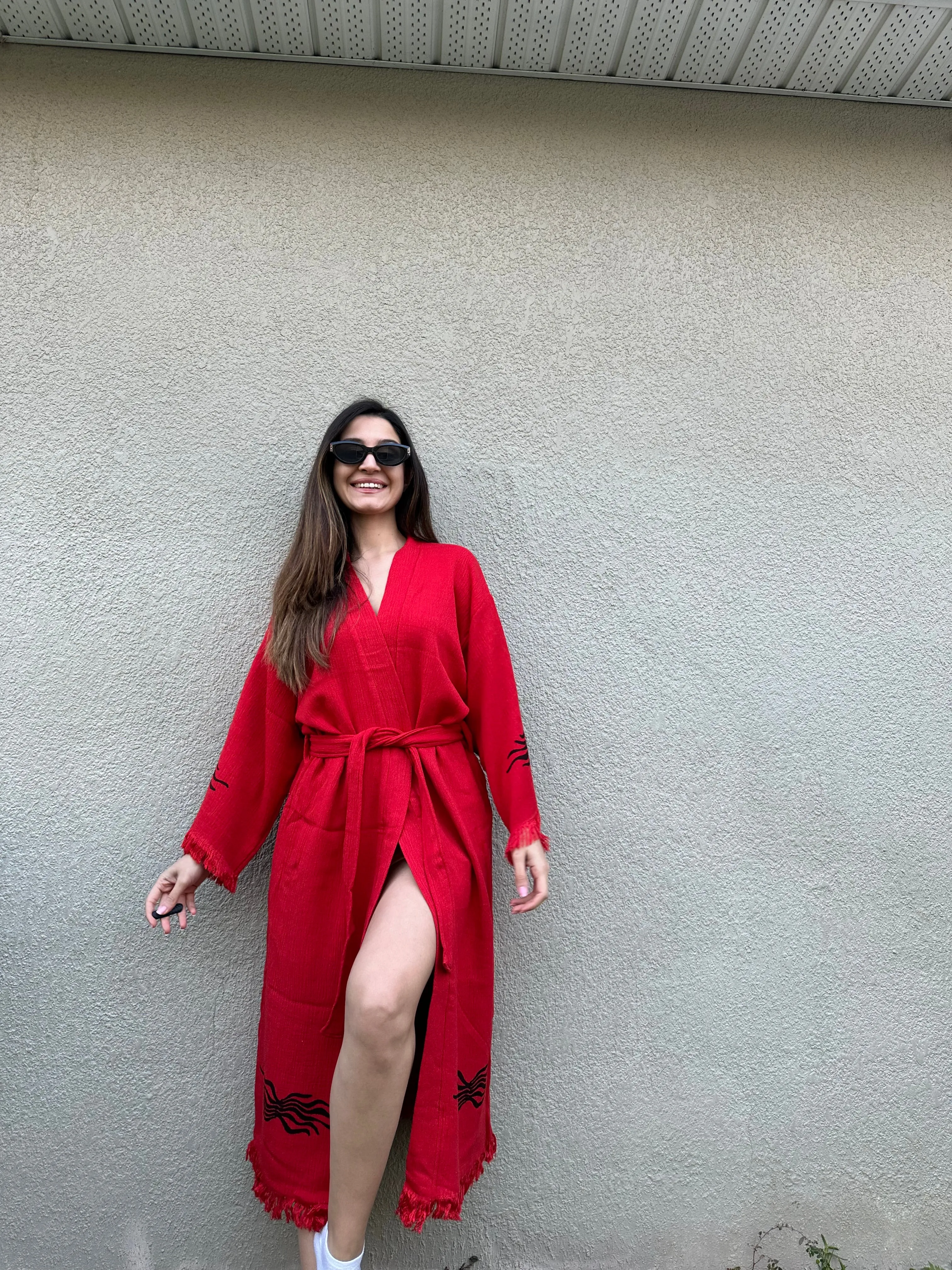 Fire Kimono Robe