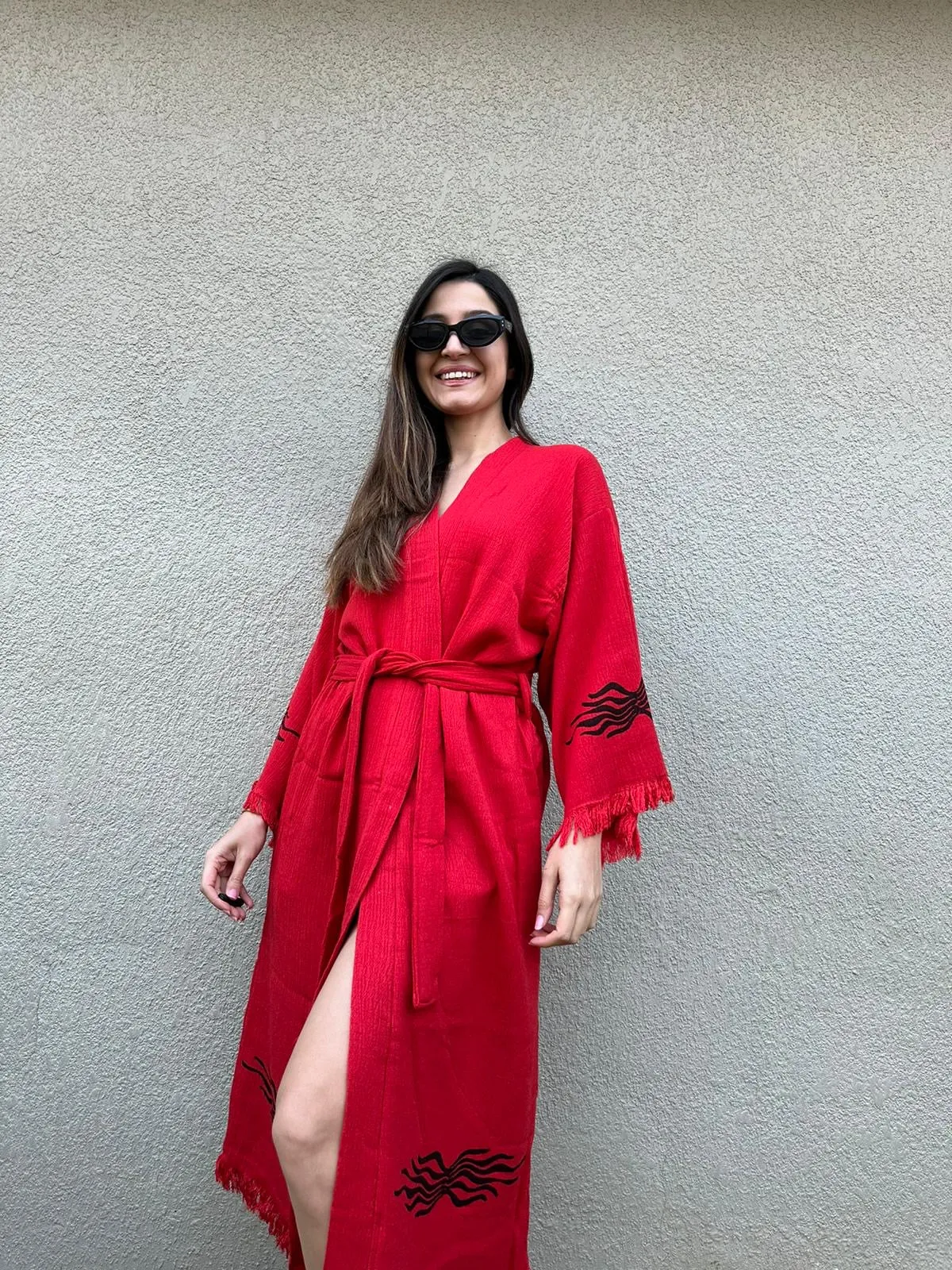 Fire Kimono Robe