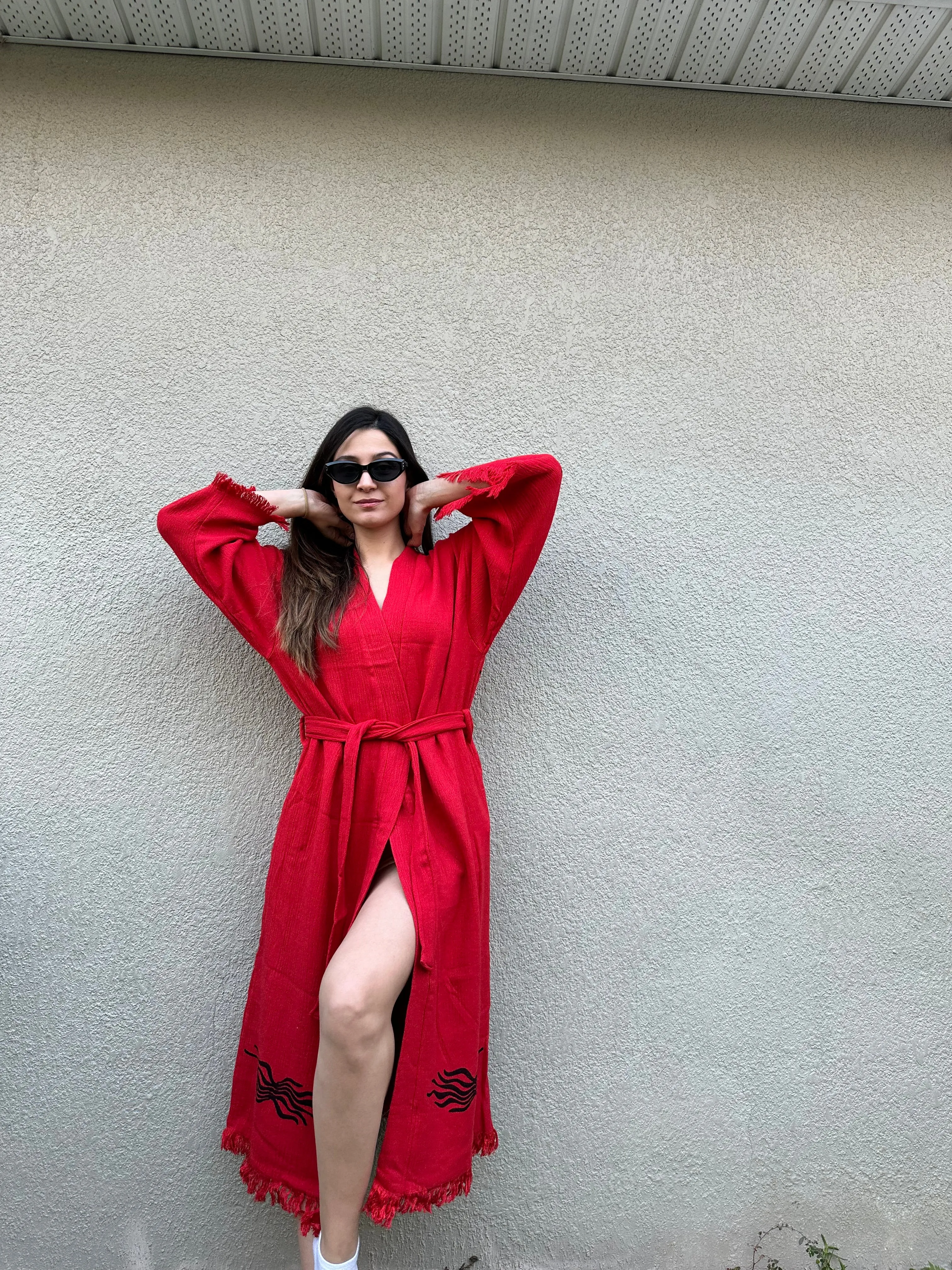 Fire Kimono Robe
