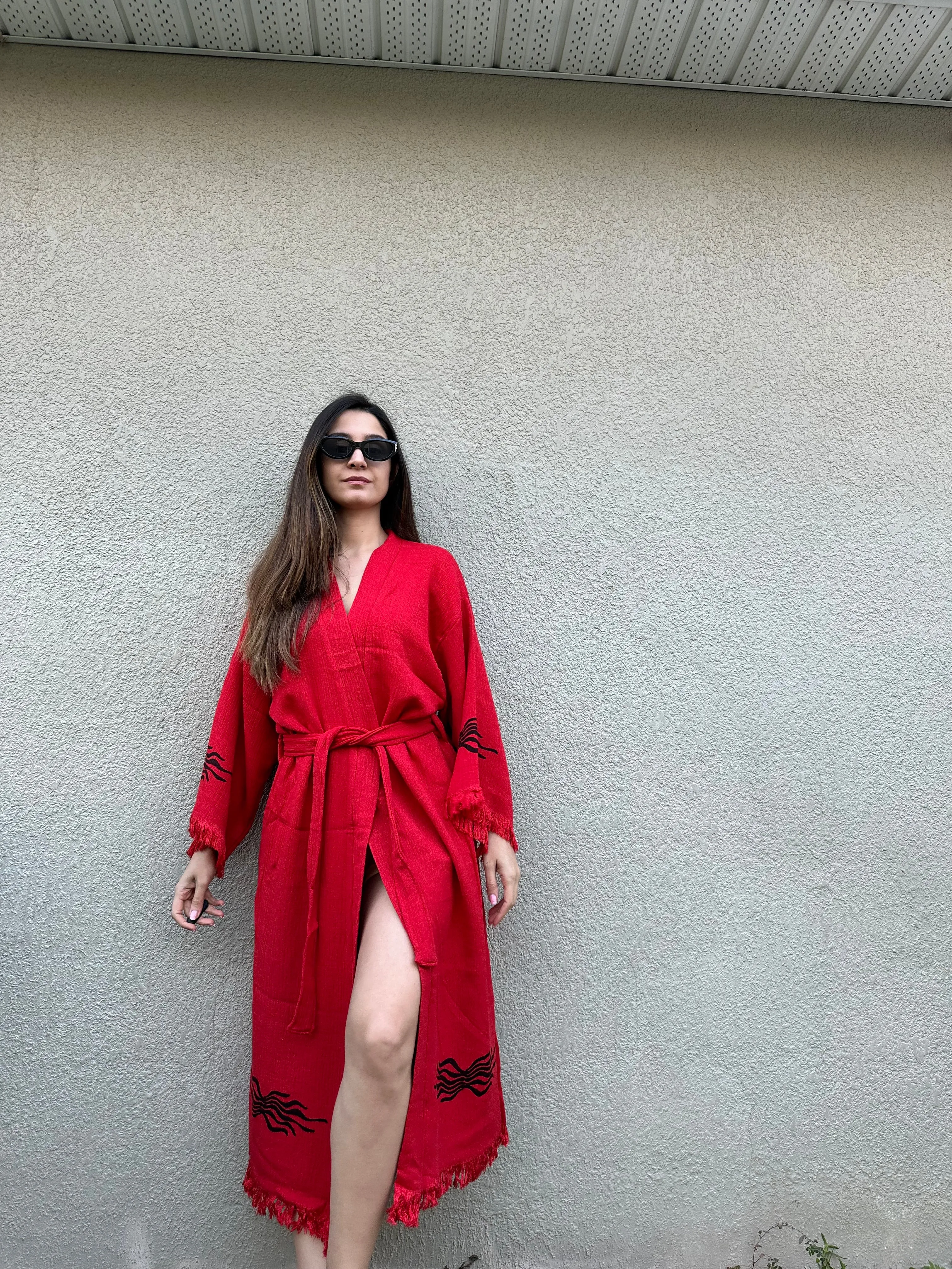 Fire Kimono Robe