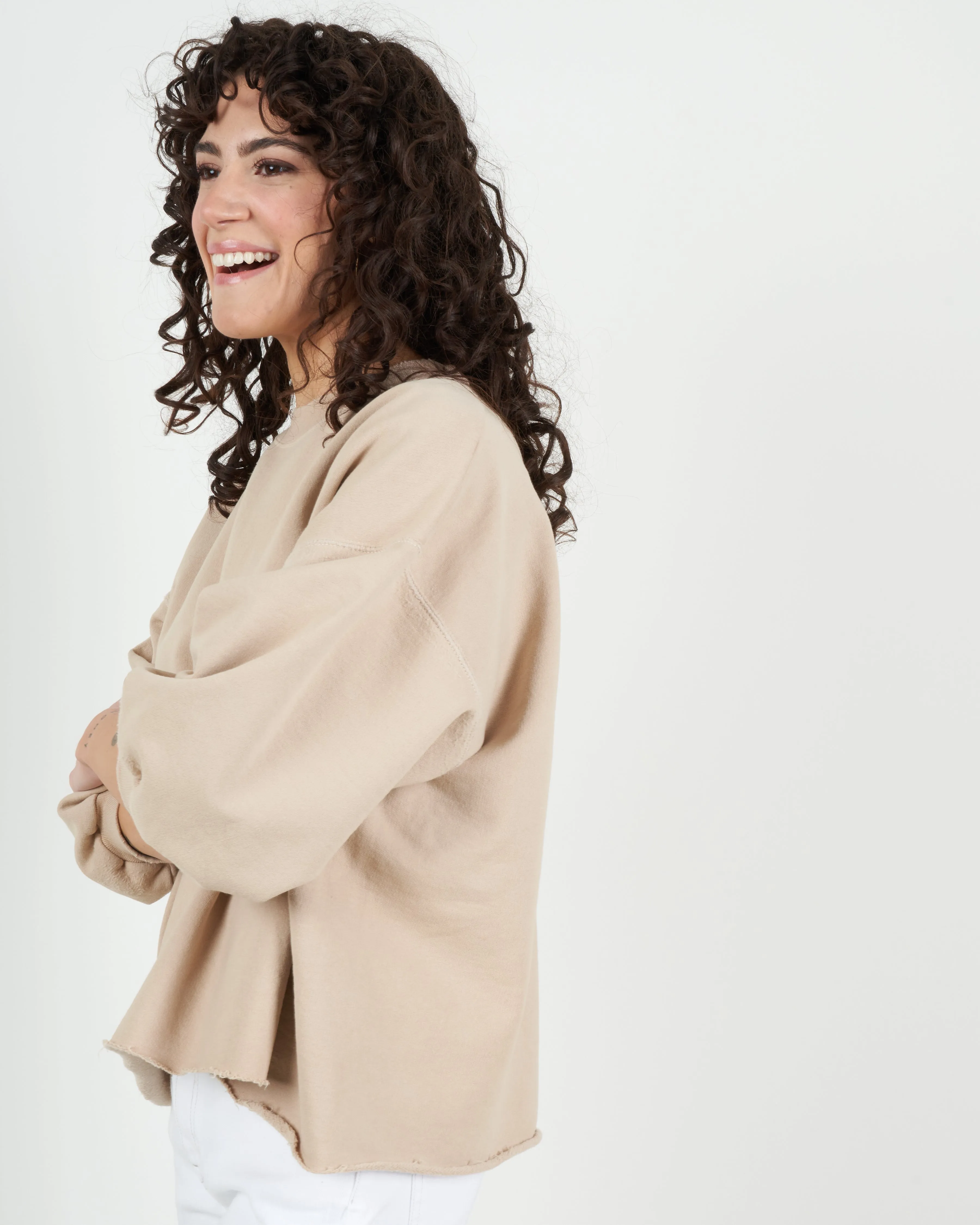 fond sweatshirt - beige