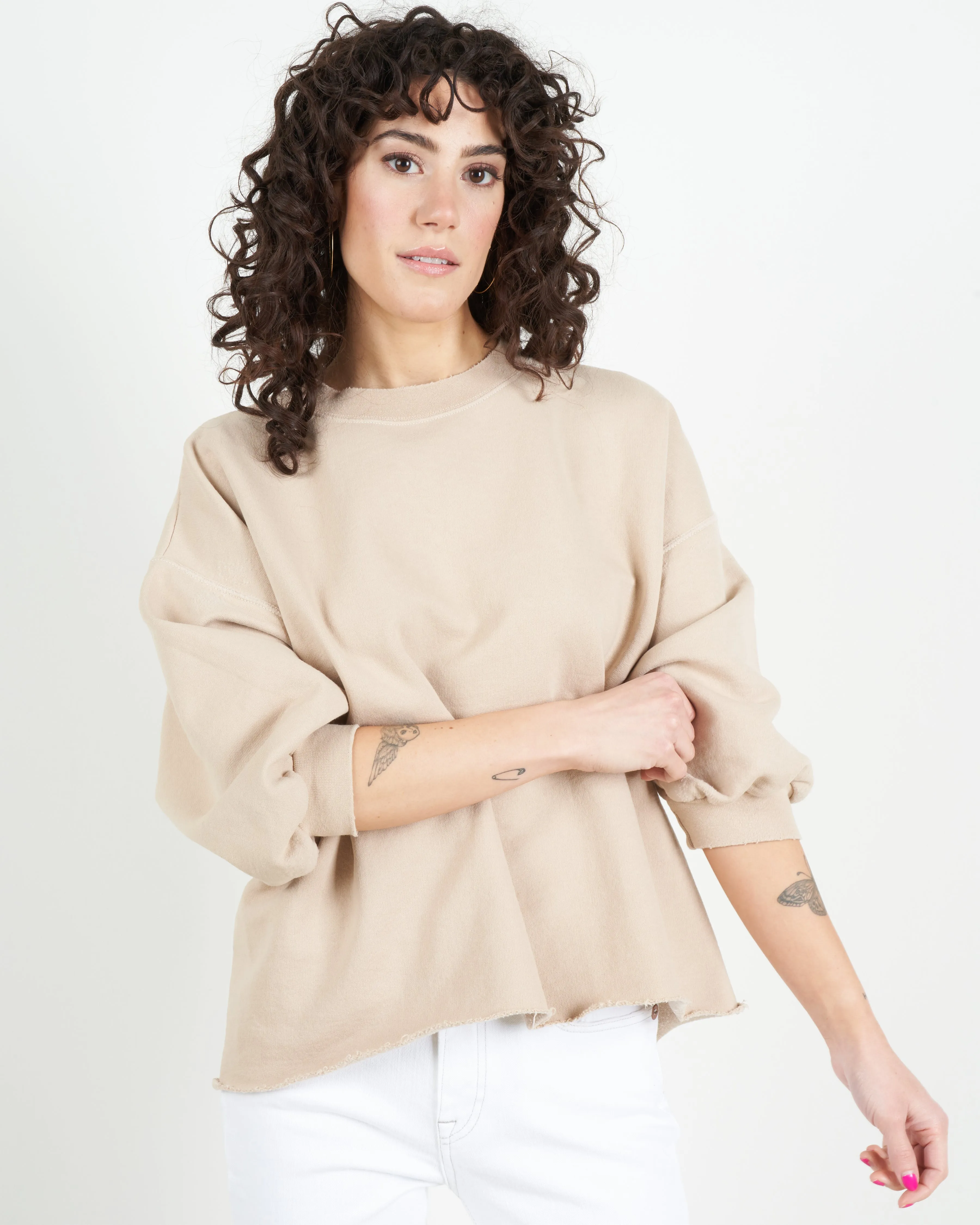 fond sweatshirt - beige