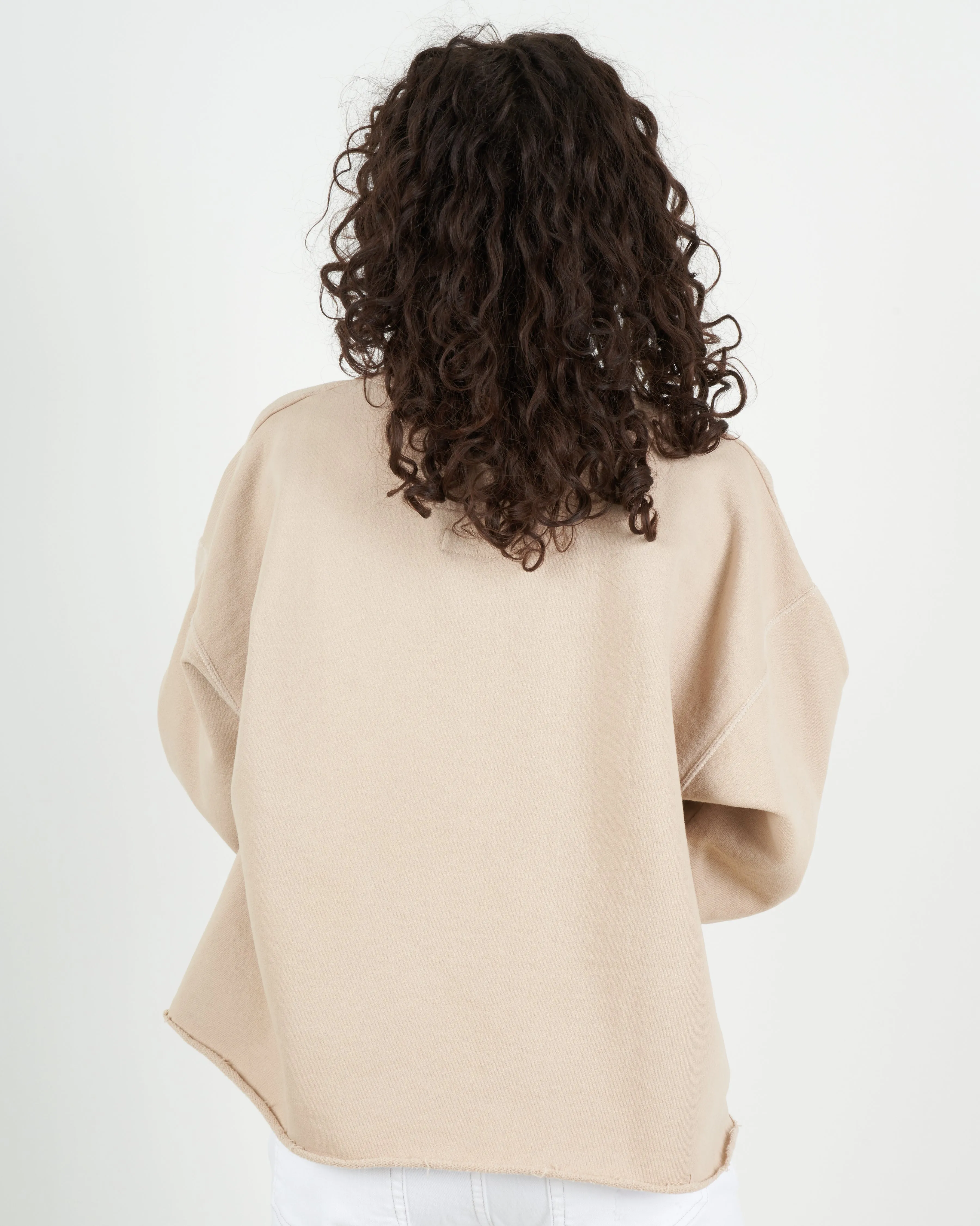 fond sweatshirt - beige