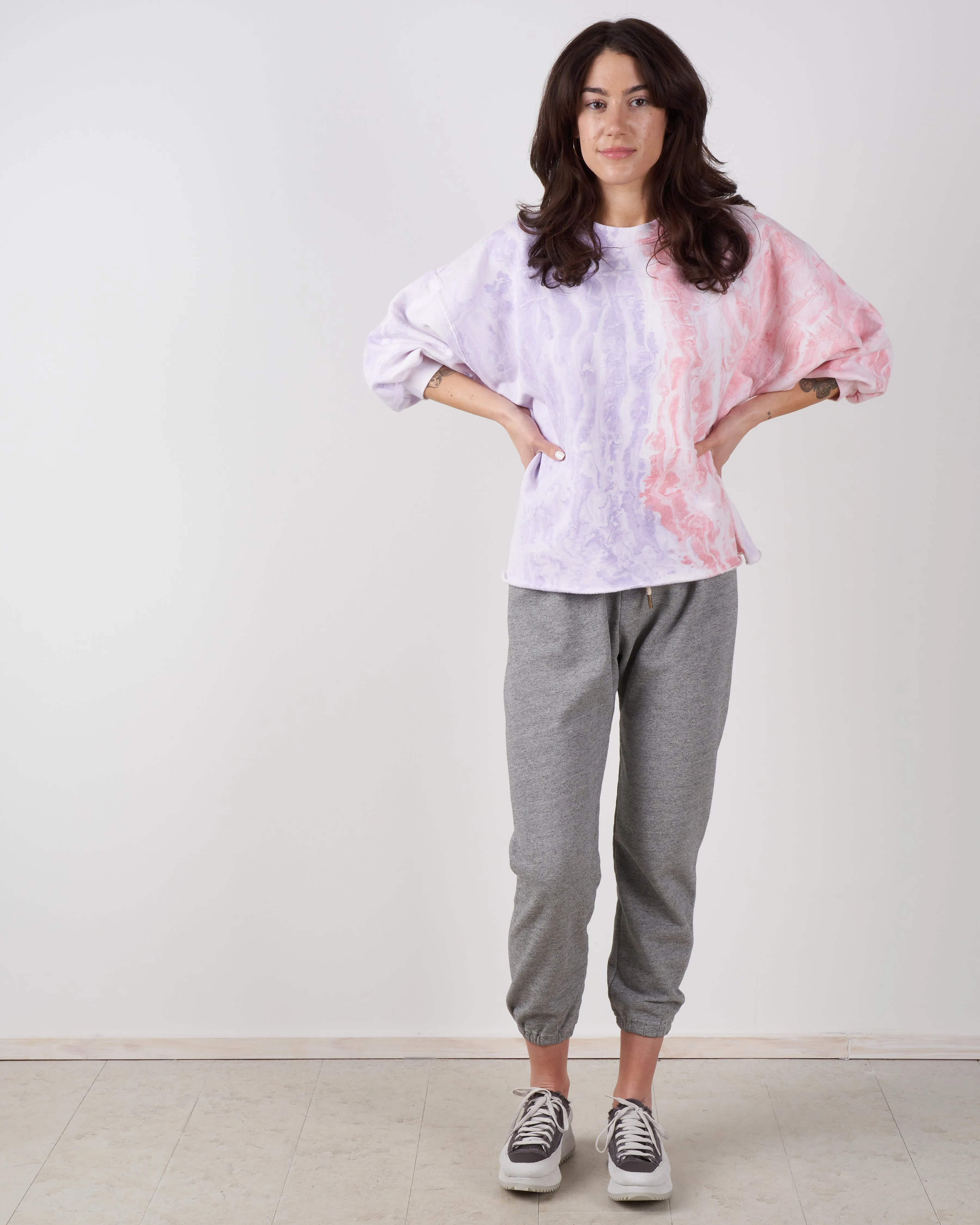 fond sweatshirt - lilac