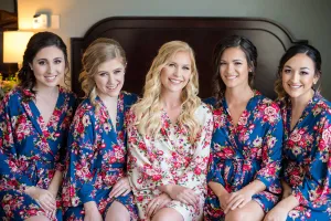 FREE BRIDAL ROBE! Set of 10   Bridesmaid Robes, Bridesmaid Gift, Gift for Bridesmaid, Robe for Bridesmaid, Bridal Party Robe, Floral Robe