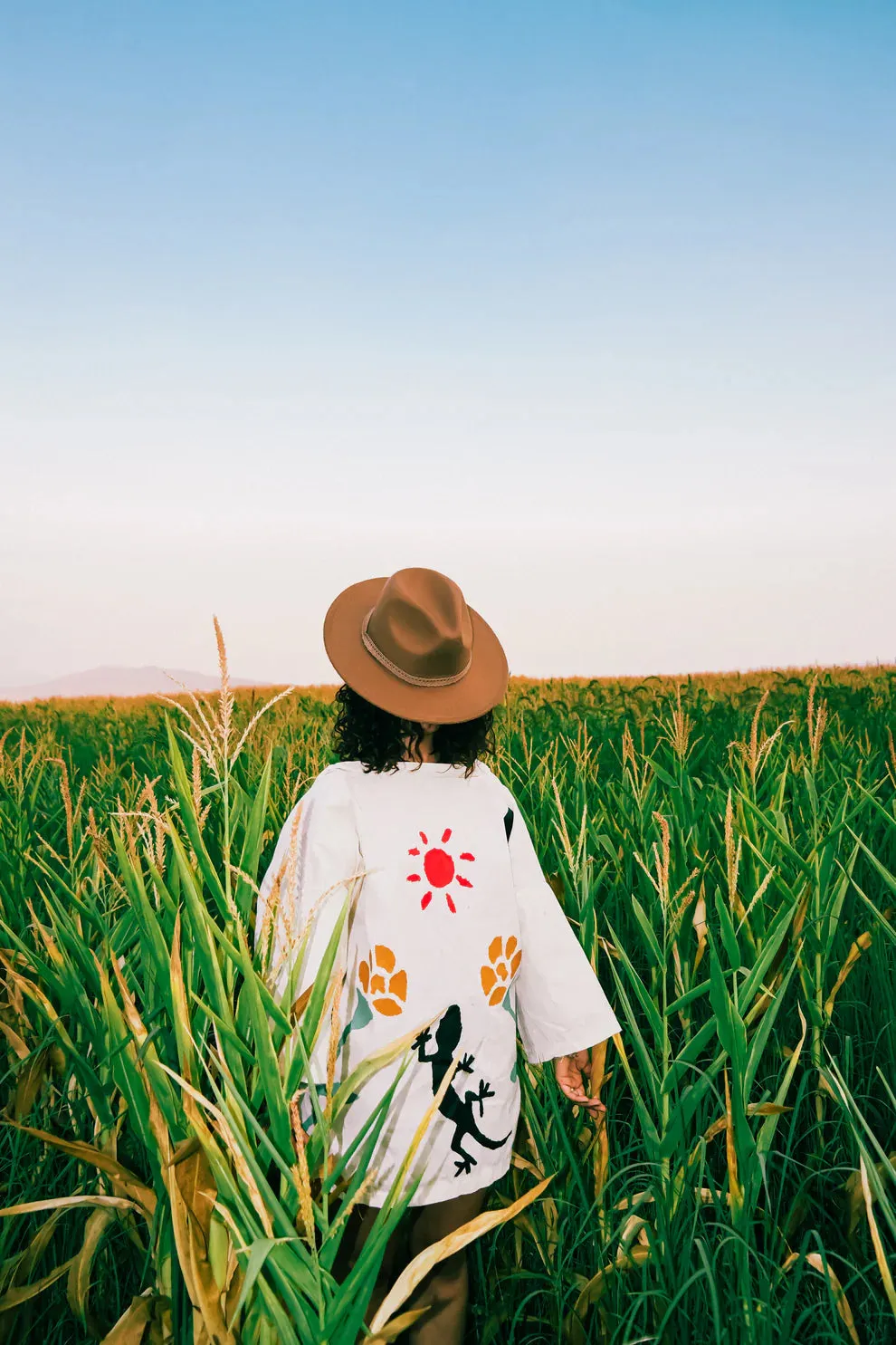 Free Jungle Handmade Linen Kimono