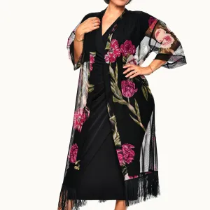 Fringed Kimono